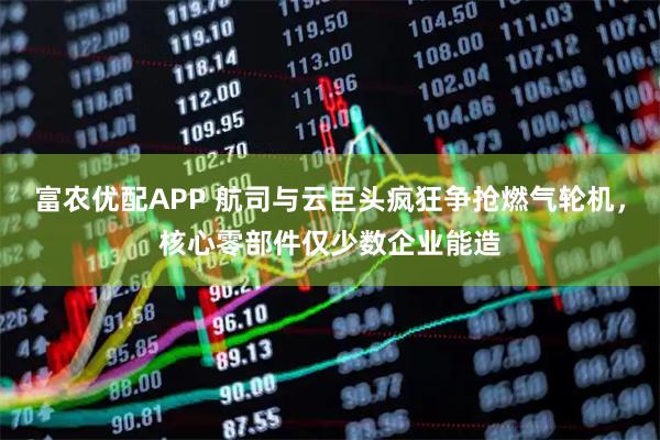 富农优配APP 航司与云巨头疯狂争抢燃气轮机，核心零部件仅少数企业能造